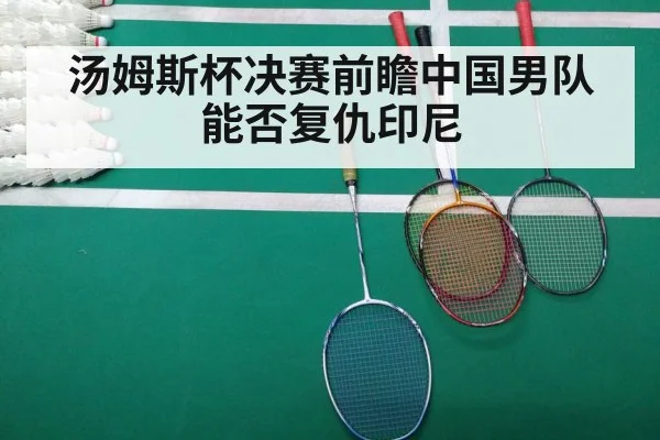 汤姆斯杯决赛前瞻中国男队能否复仇印尼
